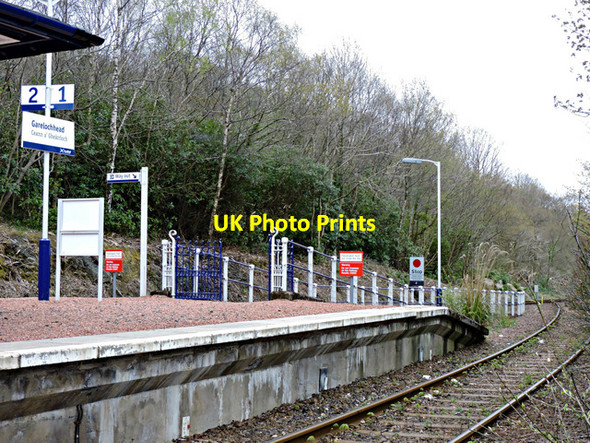 Photo 6"x4" Garelochhead railway station Garelochhead c2015