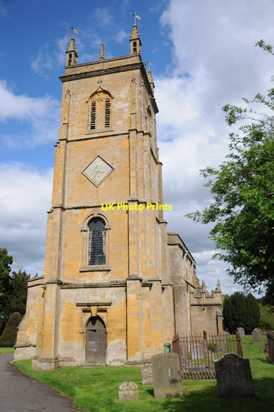 Photo 6"x4" Blockley church Blockley c2015
