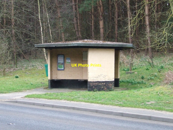 Photo 6"x4" Bus Shelter Bromeswell c2015