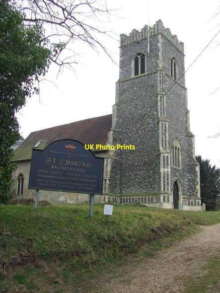 Photo 6"x4" St Edmund Bromeswell Bromeswell c2015
