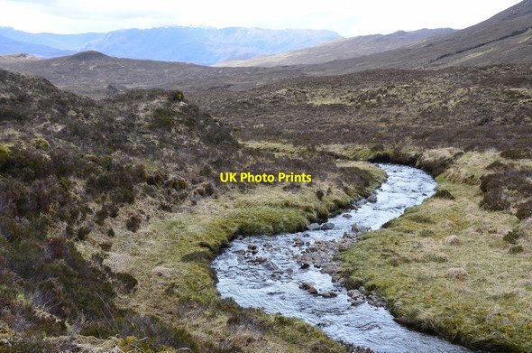 Photo 6"x4" Allt a' Choire Odhair Attadale Forest c2015