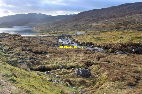 Photo 6"x4" Head of Loch M\u00c3\u00a0raig M\u00e0raig c2015