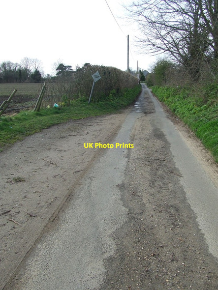 Photo 6"x4" School Lane Saxmundham c2015