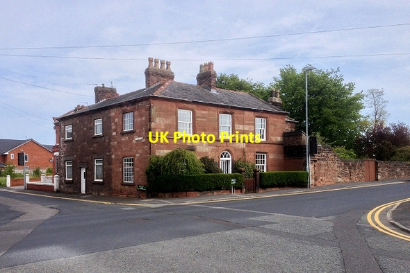 Photo 6"x4" Delph Lane\/Two Butt Lane Crossroads Prescot c2015