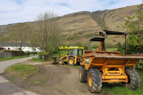 Photo 6"x4" Machinery at Achadunan Cairndow c2015