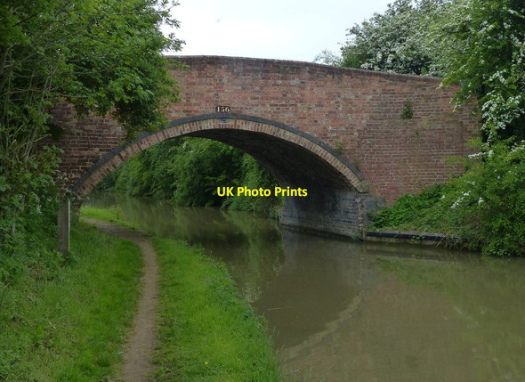 Photo 6"x4" Bridge 156: Slat Mill Bridge Williamscot c2015