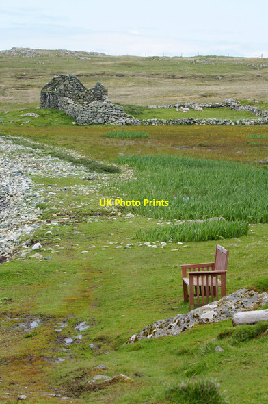 Photo 6"x4" Seat at the head of the Ham of Muness Muness c2015