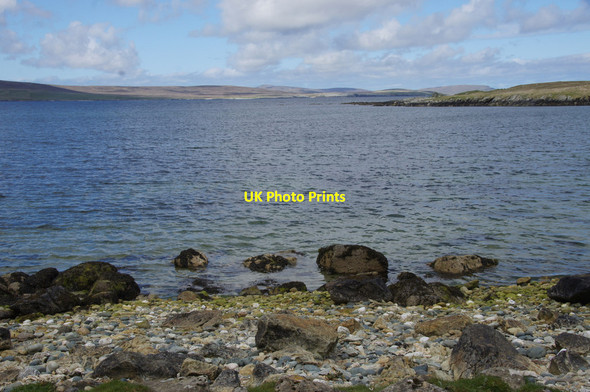 Photo 6"x4" View from the seat the head of Ham of Muness Muness c2015