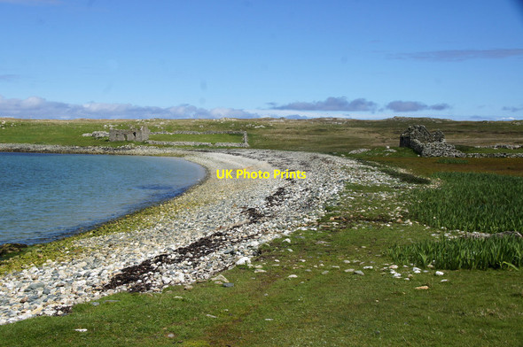 Photo 6"x4" Ham beach at the head of the Ham of Muness Muness c2015
