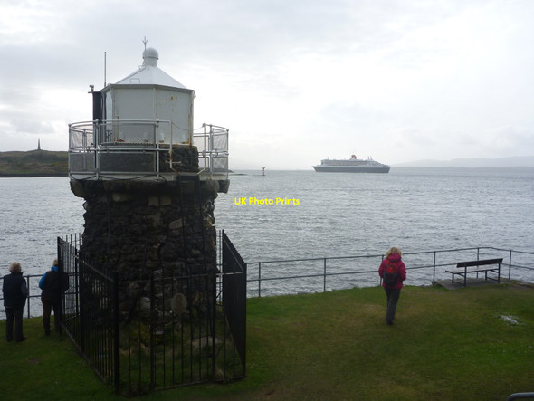 Photo 6"x4" Coastal Argyll : Dunollie Light, Oban Oban\/NM8630 c2015