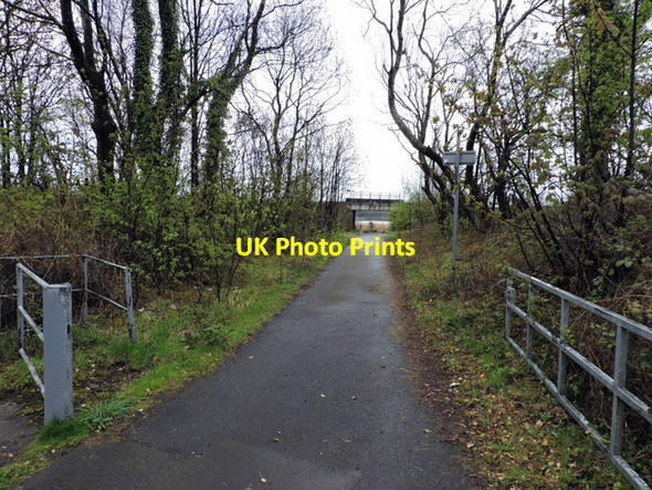 Photo 6"x4" Path to the shore Dumbarton c2015