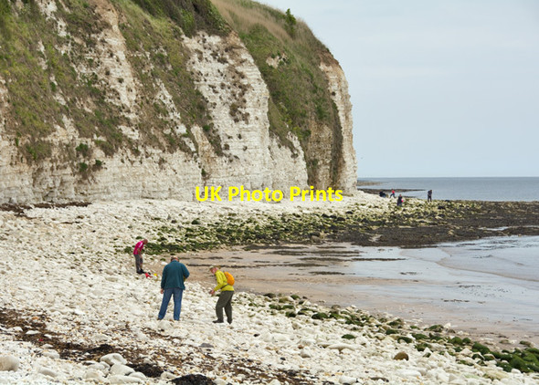 Photo 6"x4" Beach near Danes Dyke, E Yorks Croft c2015