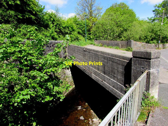Photo 6"x4" River bridge opposite The Bridge, Ebbw Vale Ebbw Vale\/Glyn Ebwy c2015