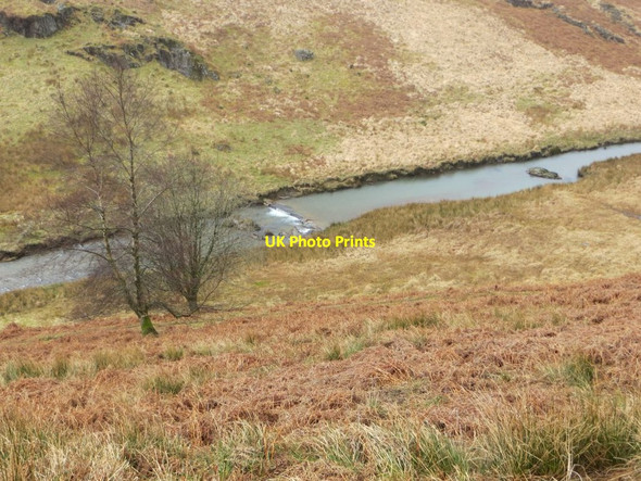 Photo 6"x4" Weir in the Irfon Abergwesyn c2015