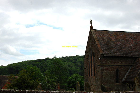 Photo 6"x4" View by Shelsley Beauchamp church Shelsley Beauchamp c2015