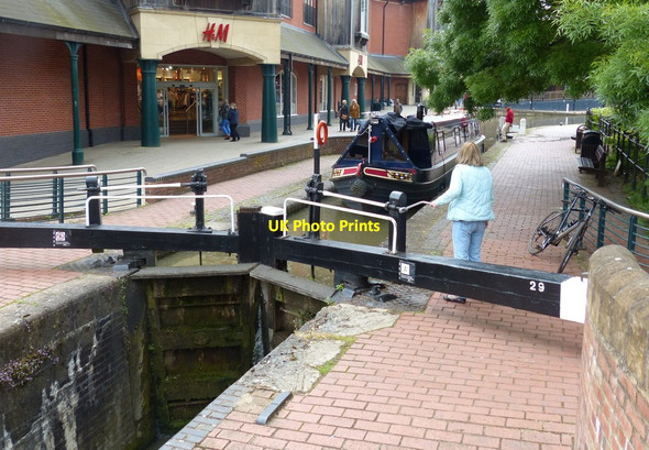 Photo 6"x4" Banbury Lock No 29 Banbury\/SP4540 c2015