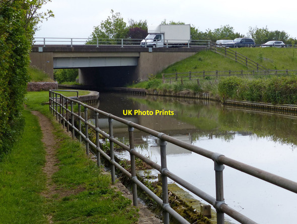 Photo 6"x4" Bridge 173A: M40 Motorway Bridge Banbury\/SP4540 c2015