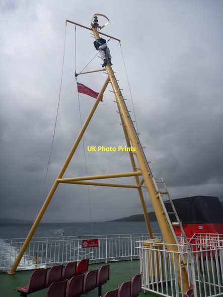 Photo 6"x4" Coastal Argyll : Headless Man In The Sound Of Mull Bunavullin c2015