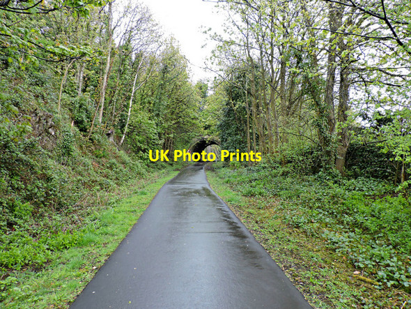 Photo 6"x4" National Cycle Network Route 7 at Bowling Erskine c2015 P2