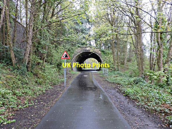 Photo 6"x4" National Cycle Network Route 7 at Bowling Erskine c2015 P3
