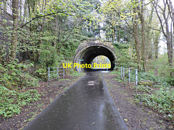 Photo 6"x4" National Cycle Network Route 7 at Bowling Erskine c2015 P4