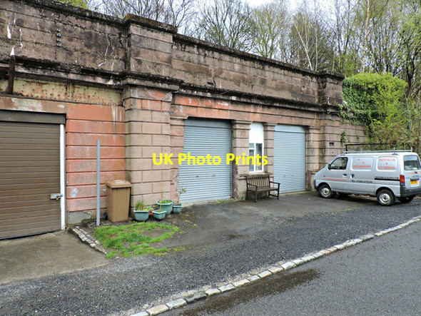 Photo 6"x4" Site of Lanarkshire and Dunbartonshire Railway Bowling station Erskine c2015 P1