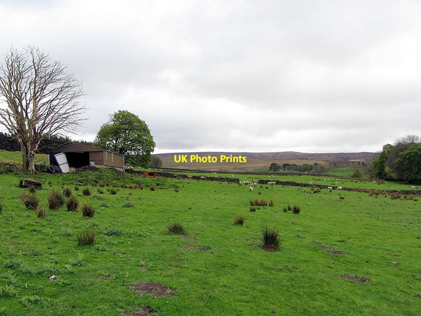 Photo 6"x4" Pennine Way south of Low Cowgap Bayles c2015