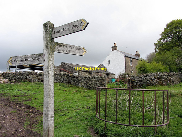Photo 6"x4" Pennine Way below Low Sillyhall Leadgate\/NY7043 c2015