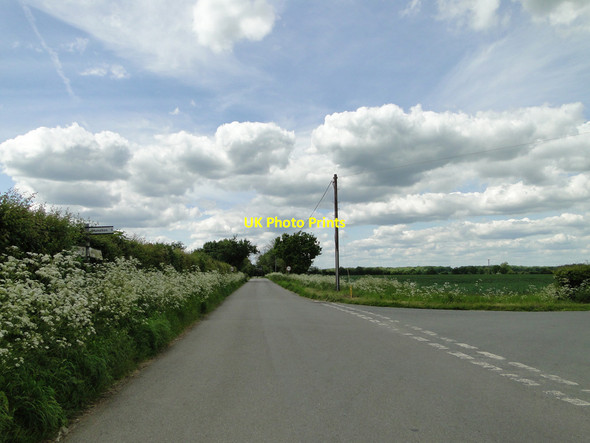 Photo 6"x4" Ashfield Road at the junction to Hunston Green Hunston Green c2015