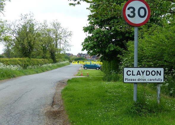 Photo 6"x4" Boddington Road in Claydon Claydon\/SP4550 c2015