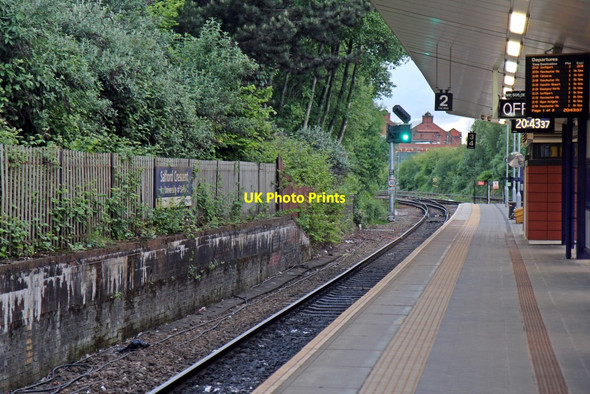 Photo 6"x4" Northbound platform, Salford Crescent railway station Salford\/SJ8098 c2015
