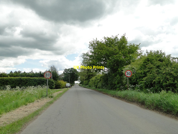 Photo 6"x4" Entering Battisford from Battisford Tye Battisford Tye c2015