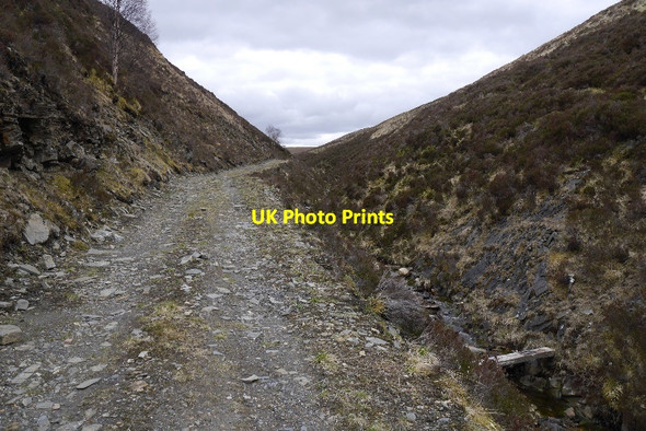 Photo 6"x4" Road up Glen Fiddich Elf House c2015