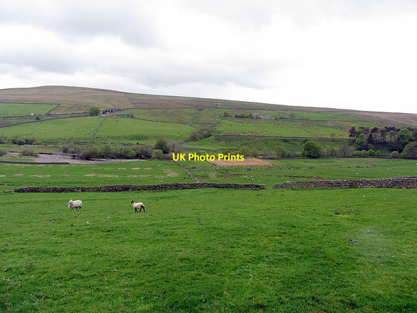 Photo 6"x4" South Tyne Valley from north-east Garrigill c2015