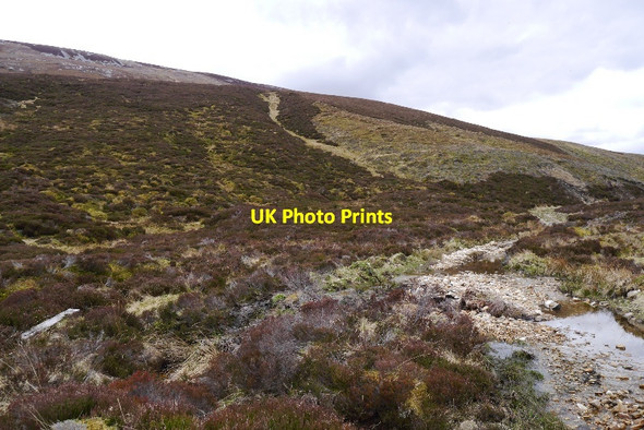 Photo 6"x4" River Fiddich and road Elf House c2015