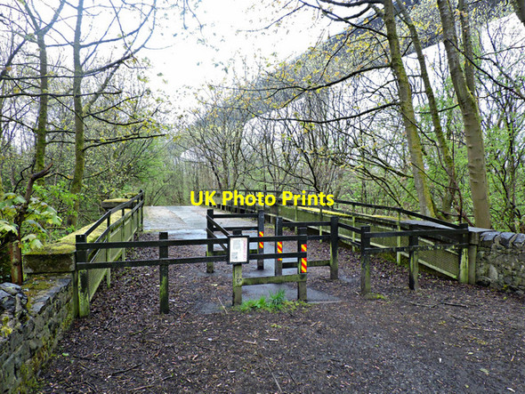 Photo 6"x4" Old railway bridge Erskine c2015 P1