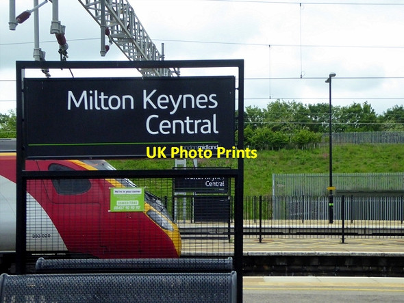 Photo 6"x4" Milton Keynes Central Milton Keynes c2015