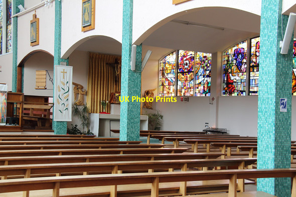 Photo 6"x4" Heart of Mary, Hayes - South arcade Hayes\/TQ0980 c2015