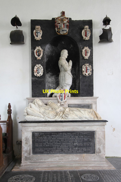 Photo 6"x4" St Andrew, Bramfield - Monument Bramfield\/TM4073 c2015