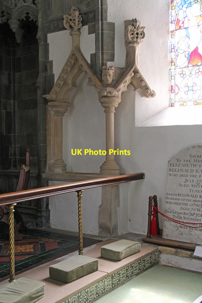 Photo 6"x4" St Andrew, Bramfield - Piscina Bramfield\/TM4073 c2015