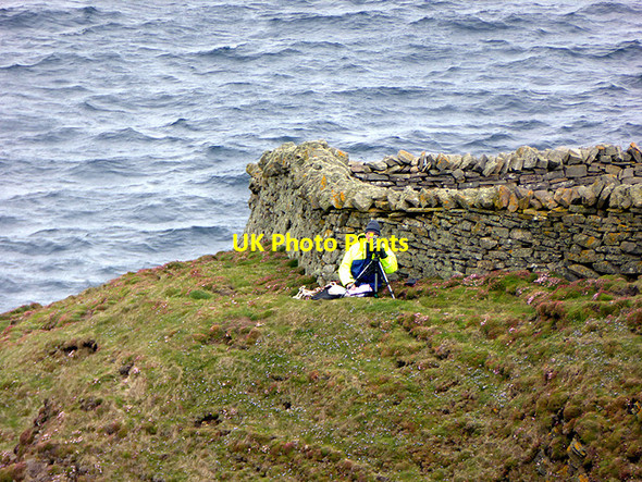 Photo 6"x4" Photographer at Sumburgh Grutness c2015