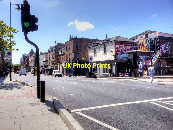 Photo 6"x4" Kingsland Road London c2015