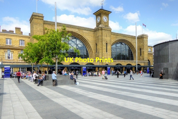 Photo 6"x4" London King's Cross Station London c2015