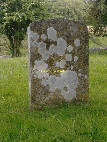 Photo 6"x4" Tombstone, Wotton churchyard Wotton\/TQ1247 c2015