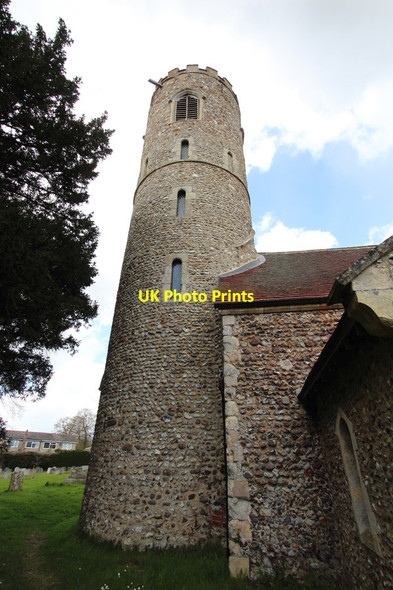 Photo 6"x4" St Peter, Holton - Tower Holton\/TM4077 c2015