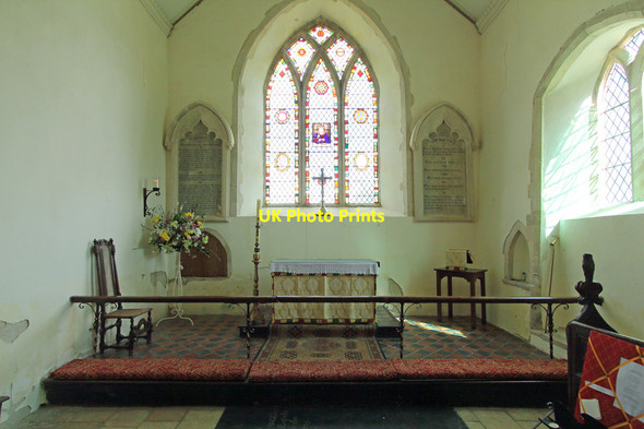 Photo 6"x4" St John the Baptist, Shadingfield - Sanctuary Shadingfield c2015