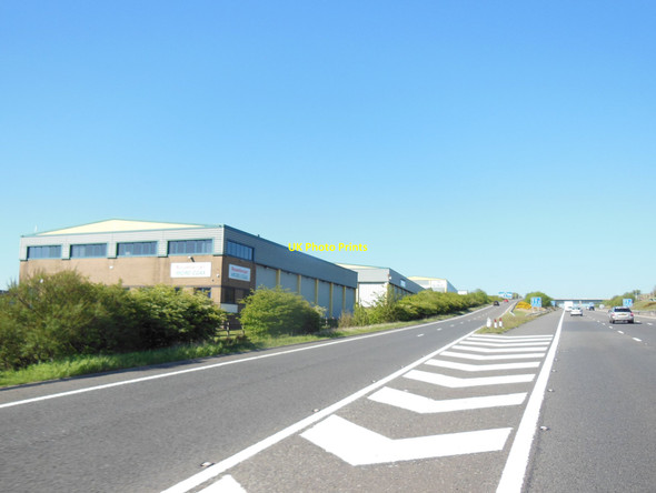 Photo 6"x4" M65 eastbound at  junction 5 Blackburn\/SD6827 c2015