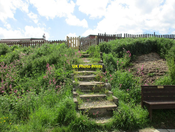 Photo 6"x4" Steps up to a holiday home North Landing c2015
