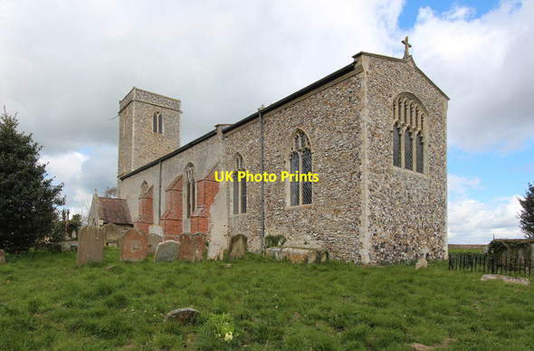 Photo 6"x4" All Saints, Ellough Ellough c2015