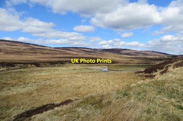 Photo 6"x4" Black Water Dead Wife's Hillock c2015